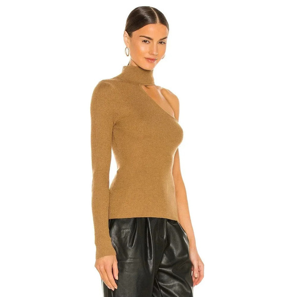 Ronny Kobo Arnia Knit Top Bronze Size XS NWT - Picture 2 of 10